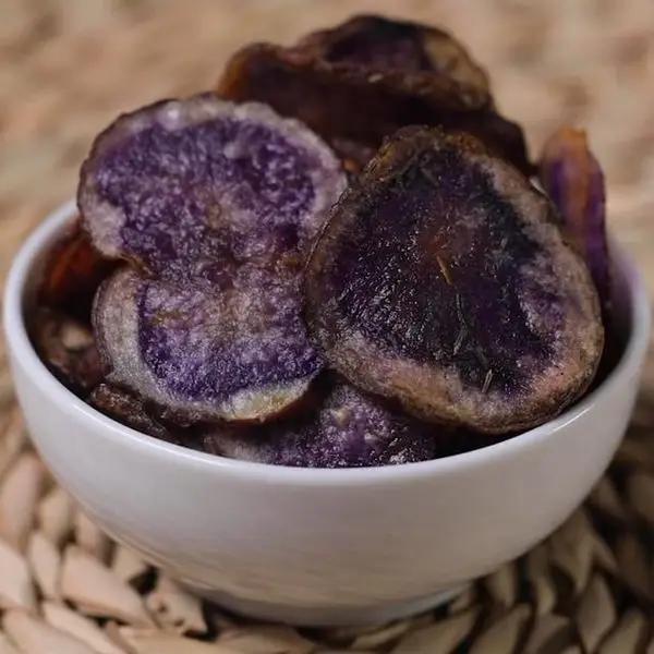 Ricetta Chips di patate viola di altacucina