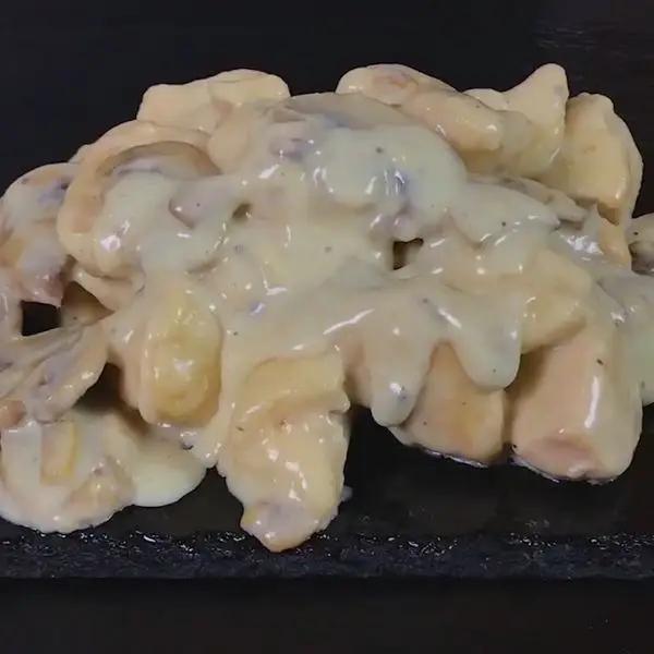 Ricetta Bocconcini di pollo cremosi con funghi di altacucina