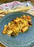 Immagine del passaggio 9627 della ricetta Linguine con moscardini in umido e olive