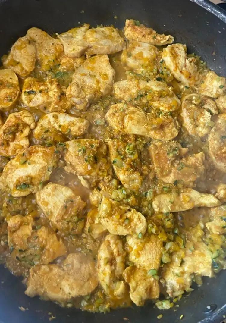 Ricetta Pollo al curry con verdure di m8fjw2mdx4
