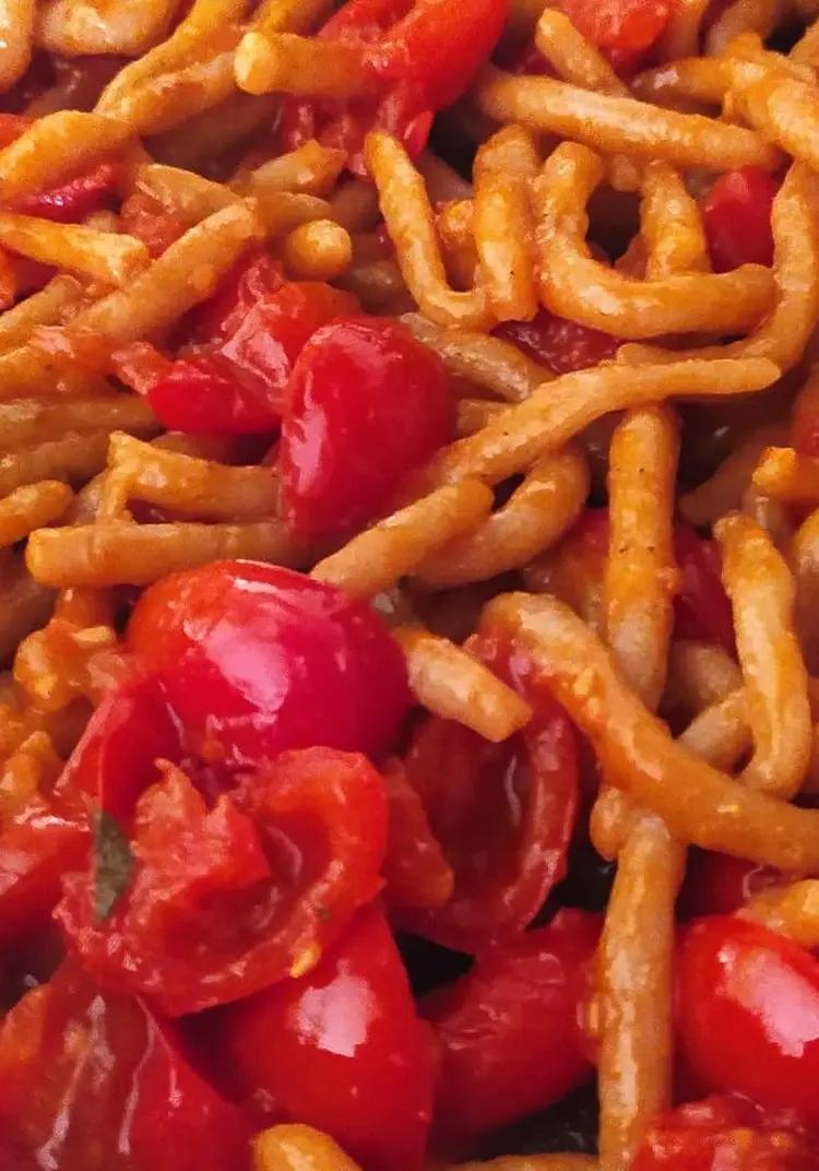 Ricetta Pici al sugo di pomodorini di LaGianna