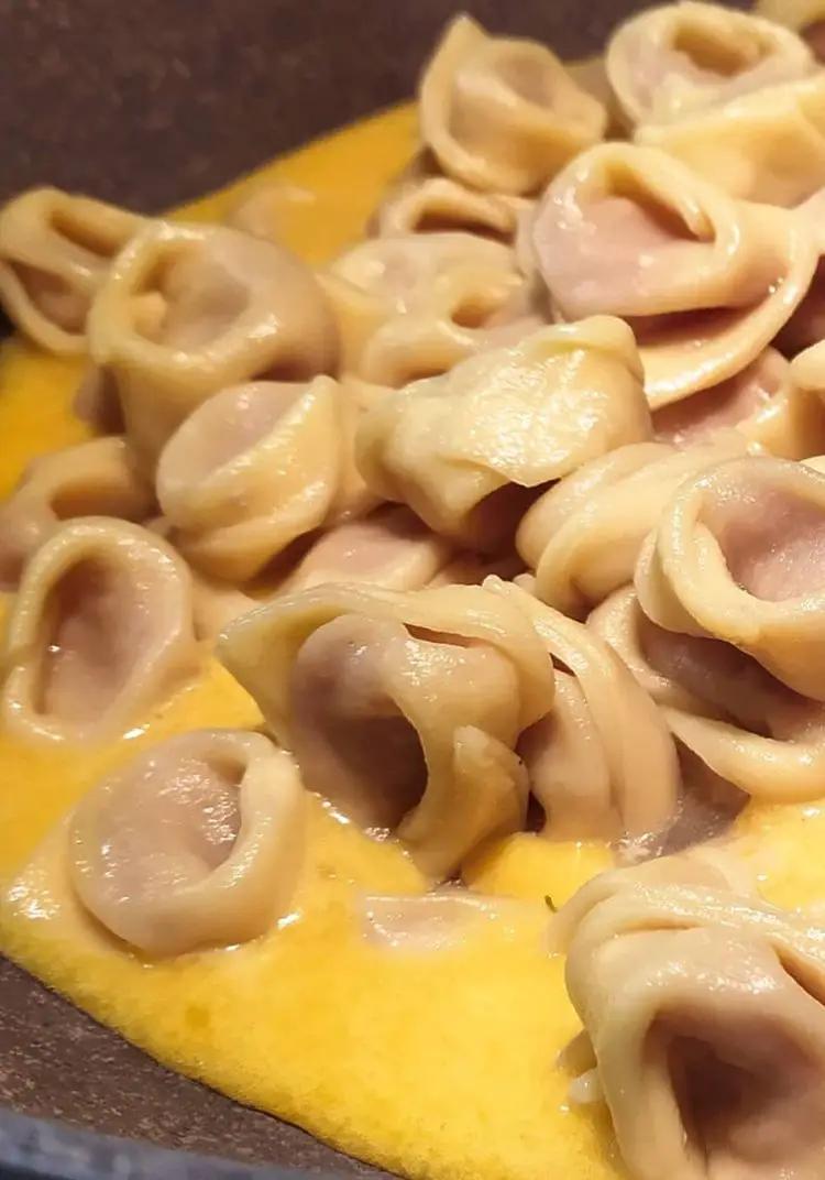 Ricetta Tortellini allo zabaione di Parmigiano  di LaGianna