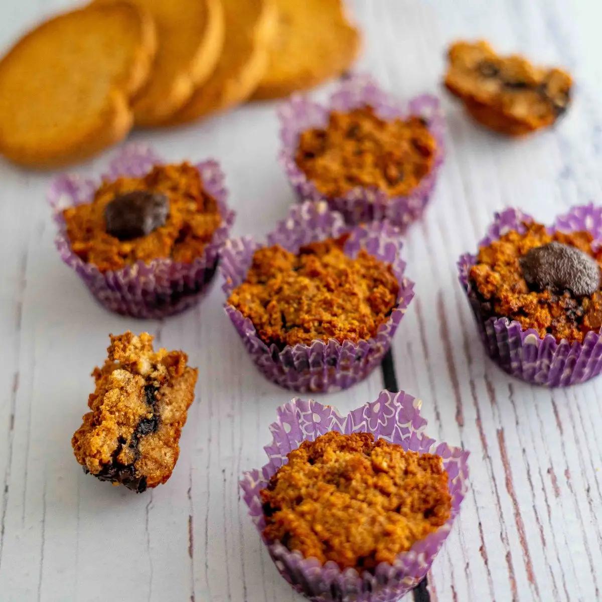 Ricetta Muffin con fette biscottate di Manufoodwriter