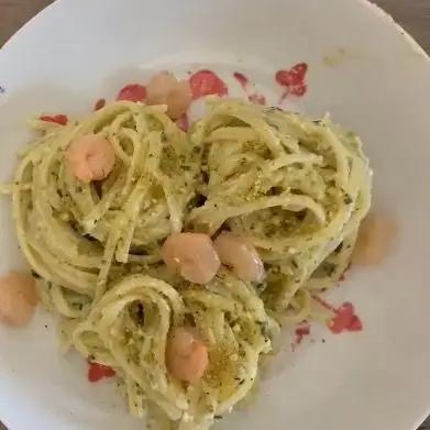 Ricetta Pasta ricotta, pistacchi e gamberetti di golden_chef
