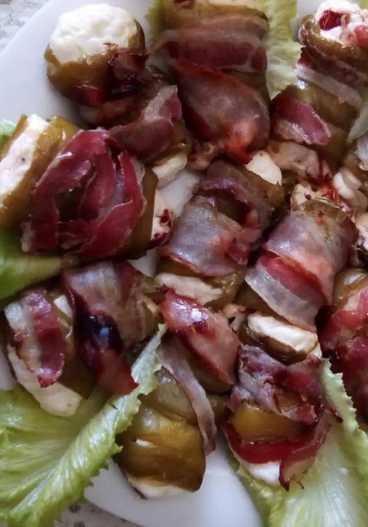 Ricetta Involtini di peperone con ricotta e bacon di rosellinalaurianti