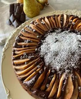 Immagine del passaggio 7 della ricetta Torta ricotta, pere e cioccolato 😍