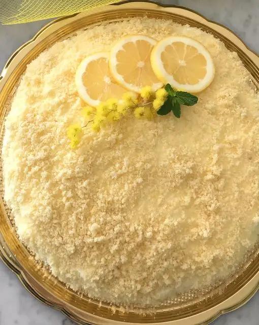 Ricetta Torta mimosa al limone 🍋 di midivertoacucinare