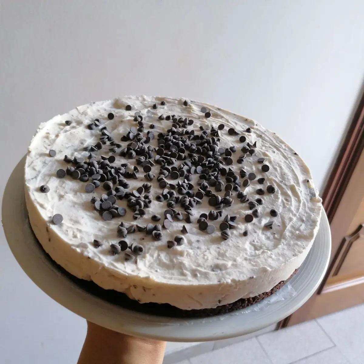 Ricetta Cheesecake ricotta e gocce di cioccolato 🤩 di siscooking