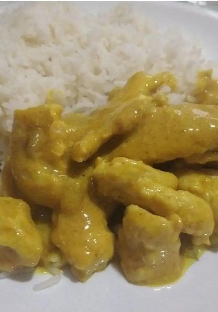 Ricetta Pollo al curry con riso basmati di Simonailovebooks