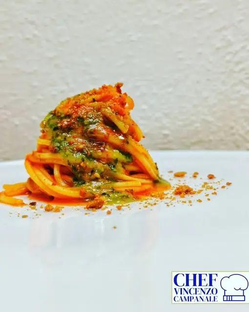 Ricetta Spaghetto alla parmigiana di chef_vincenzo_campanale