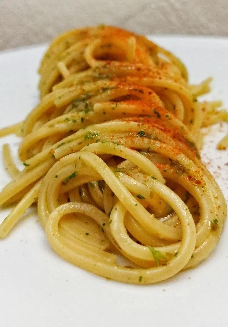 Ricetta Chitarra aglio olio peperoncino 2.0 di chef_vincenzo_campanale