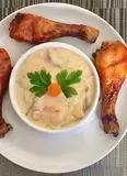 Immagine del passaggio 33 della ricetta “Creamy Mushroom Chicken” ossia “Pollo Cremoso ai Funghi” versione stregattami 👩🏻‍🍳
