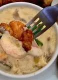 Immagine del passaggio 35 della ricetta “Creamy Mushroom Chicken” ossia “Pollo Cremoso ai Funghi” versione stregattami 👩🏻‍🍳