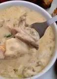 Immagine del passaggio 36 della ricetta “Creamy Mushroom Chicken” ossia “Pollo Cremoso ai Funghi” versione stregattami 👩🏻‍🍳
