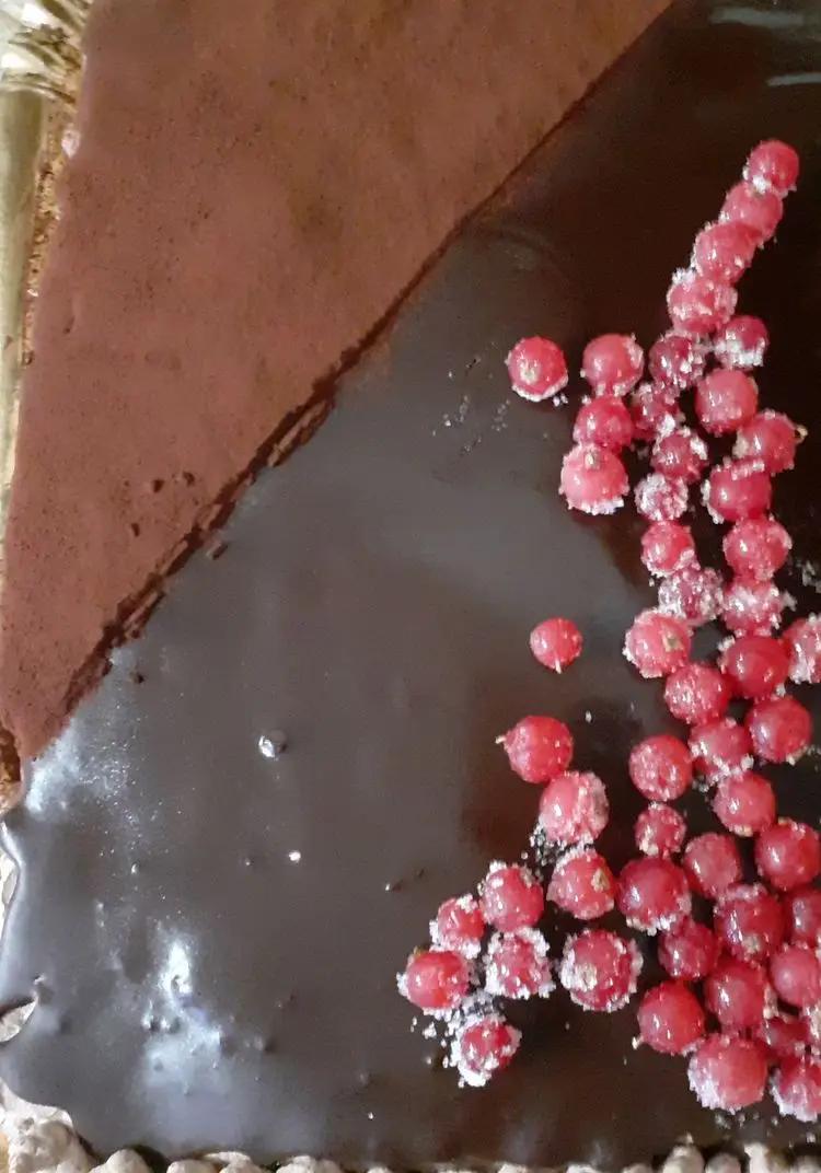 Ricetta Tripudio di cioccolato al ribes rosso di mena74