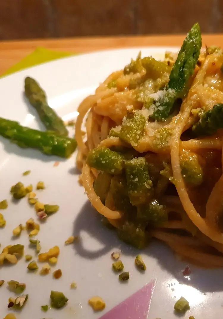 Ricetta Spaghetti con asparagi di chiaraskitchen_