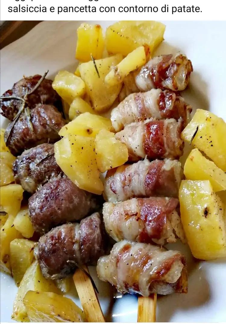 Ricetta Paccanelli foggiani e involtini con salsiccia e pancetta. di anna_maria094