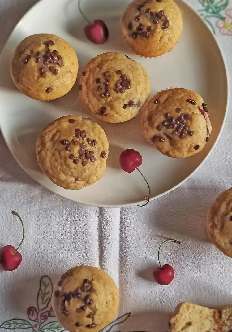 Ricetta Muffins alla ciliegia di prendiamoci_gusto