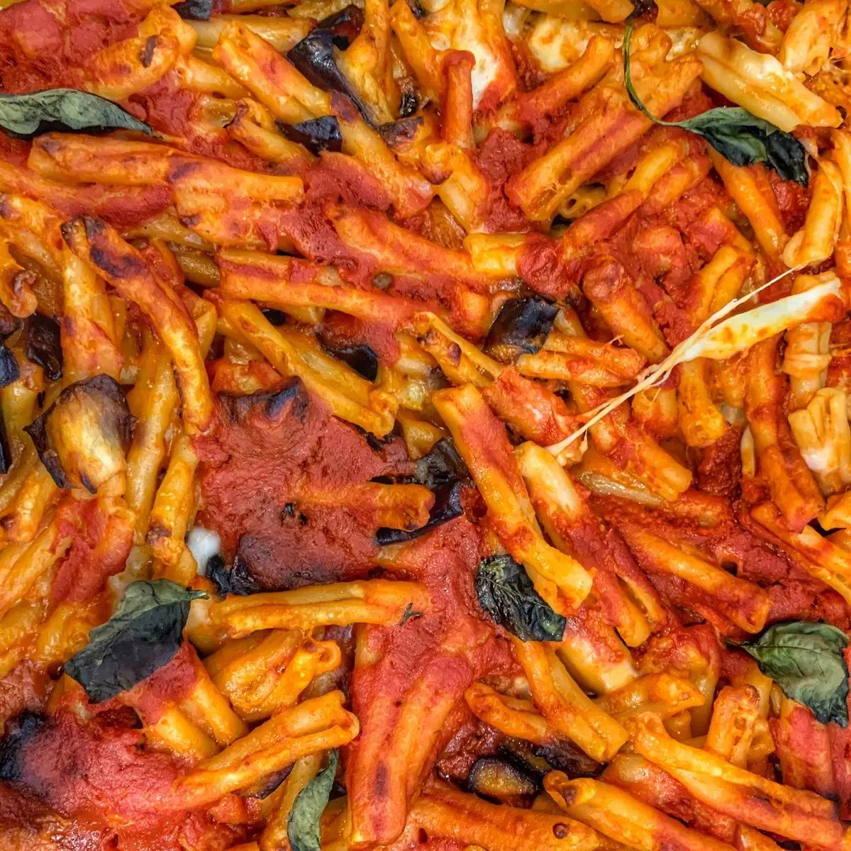 Ricetta Casarecce alla siciliana in forno di maccaro_paraosteria