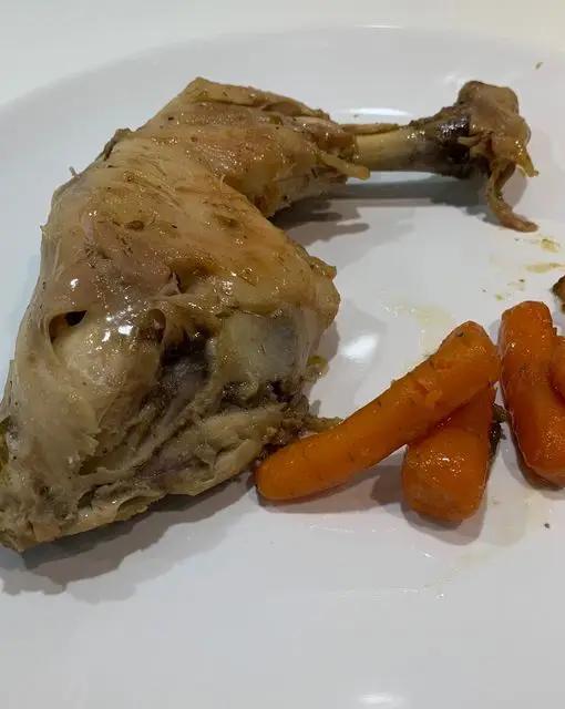 Ricetta Cosce di pollo e carote mignon alla birra di lorenza76