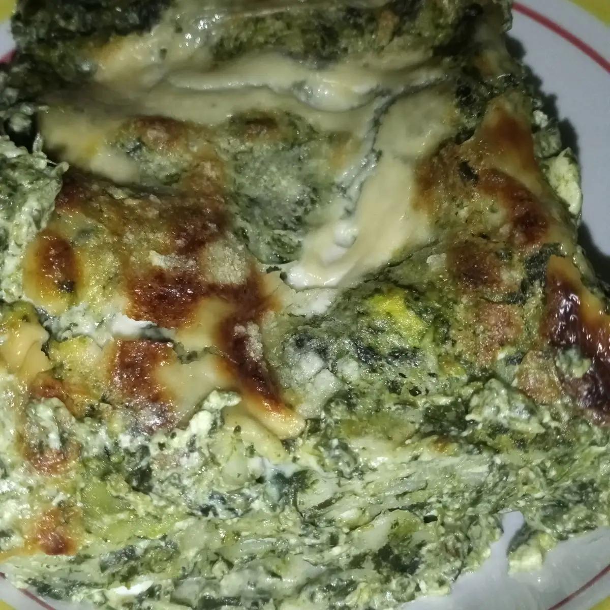 Ricetta Lasagna ricotta e spinaci al profumo di pesto di Che_mangiamo_oggi