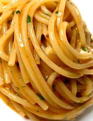 Ricetta Spaghetti aglio, olio e peperoncino di luana1