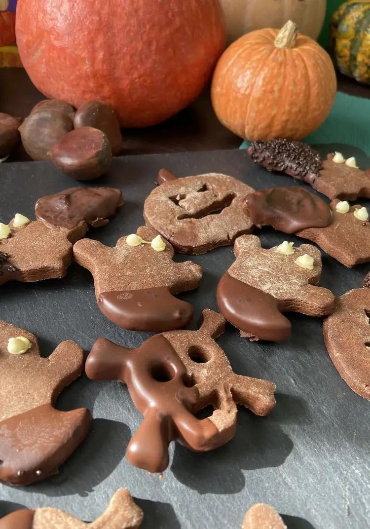 Ricetta Biscotti di Halloween 👻 di frolla al caco di mastroiacovod