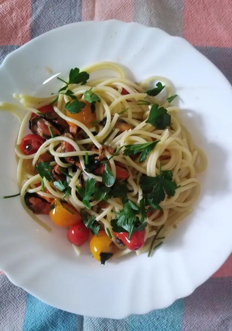 Ricetta Spaghetti con cozze e pomodorini di Love_food_puglia_italy