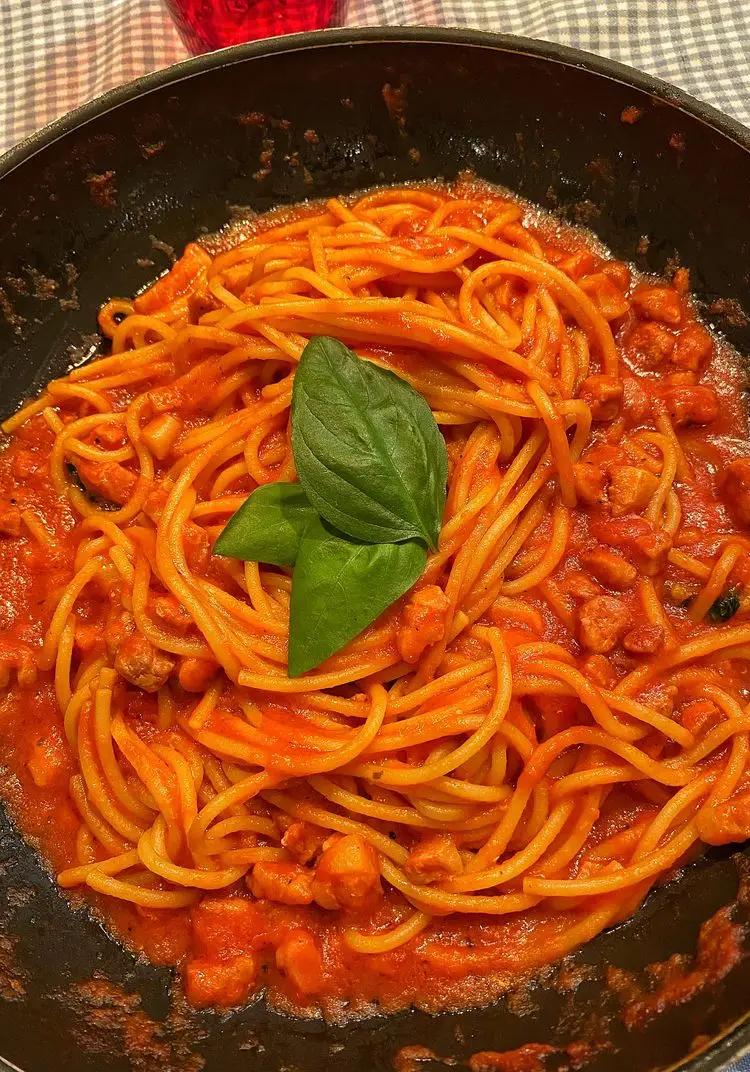 Ricetta Spaghetti all’amatriciana di cesconardo