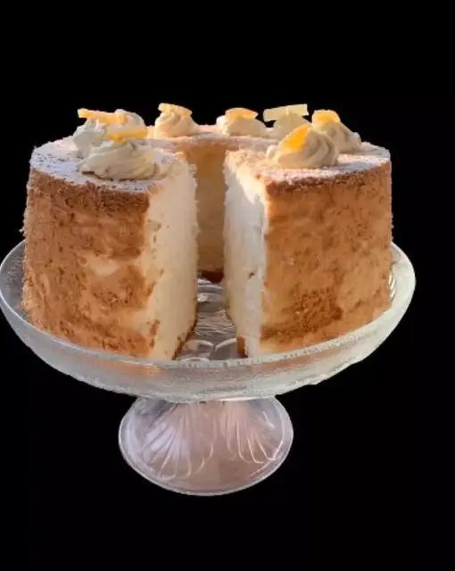 Ricetta Angel Cake con Ganache alla Banana di Ortensio