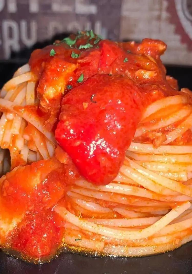 Ricetta Spaghetti con peperoni e polvere di crusco di ledelizieditizy