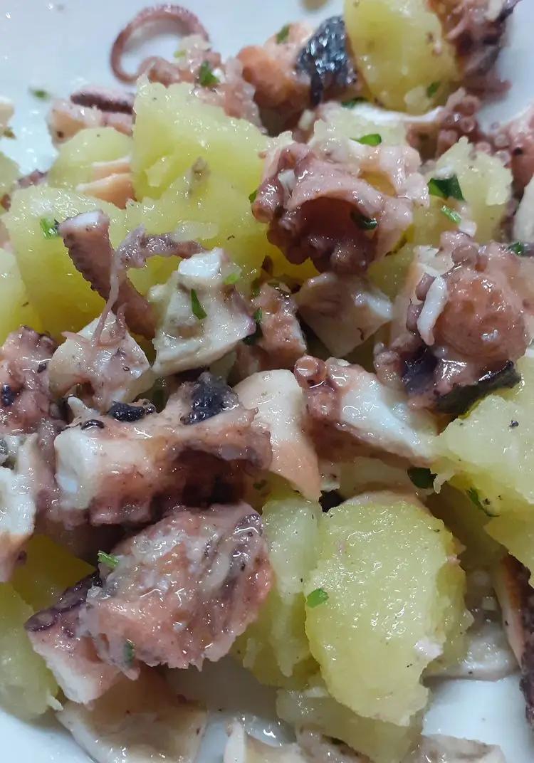 Ricetta Polpo a insalata con patate di eoggicosabolleinpentola