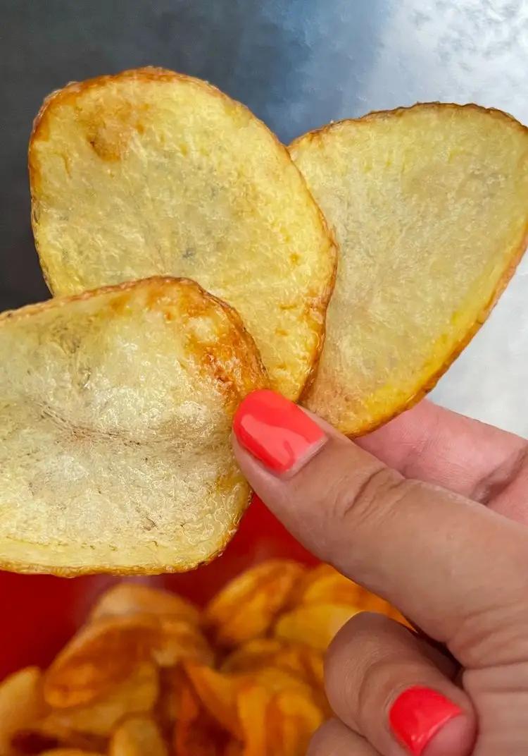 Ricetta Chips di patate di unaforchettadigitale