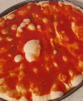 Immagine del passaggio 7 della ricetta Pizza Margherita ad alta idratazione