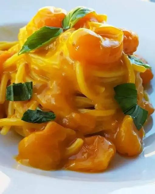Ricetta Spaghetti con pomodorini gialli datterini! di ilaria416
