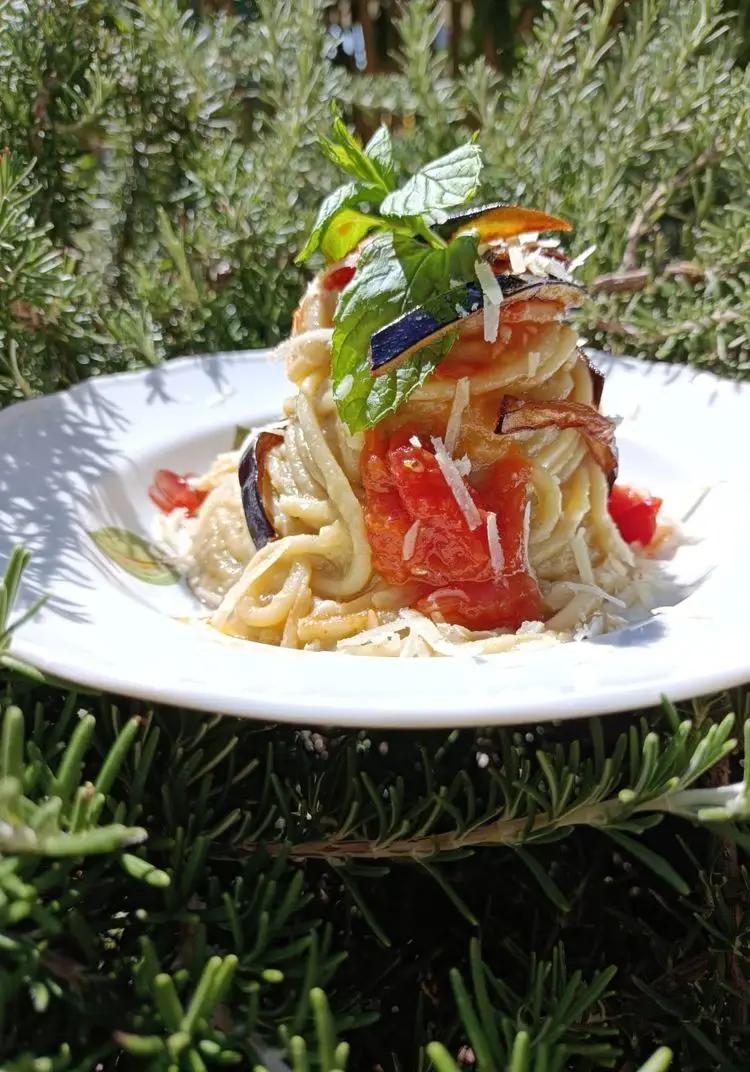 Ricetta Spaghetti crema di melanzane a modo mio  di Le_ricette_di_Romina_