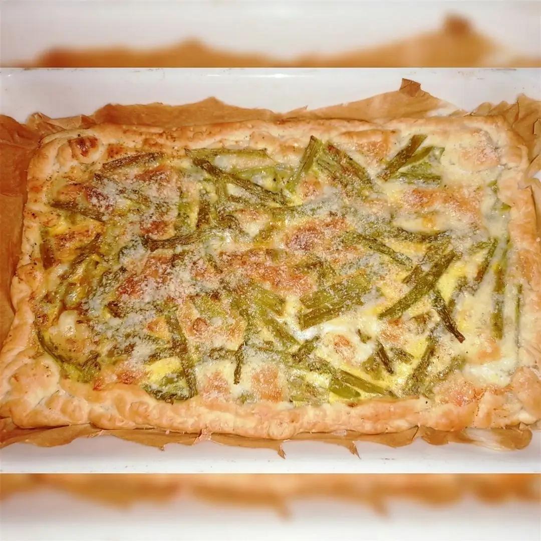 Ricetta Torta salata Asparagi e Galbanino di Fabi95