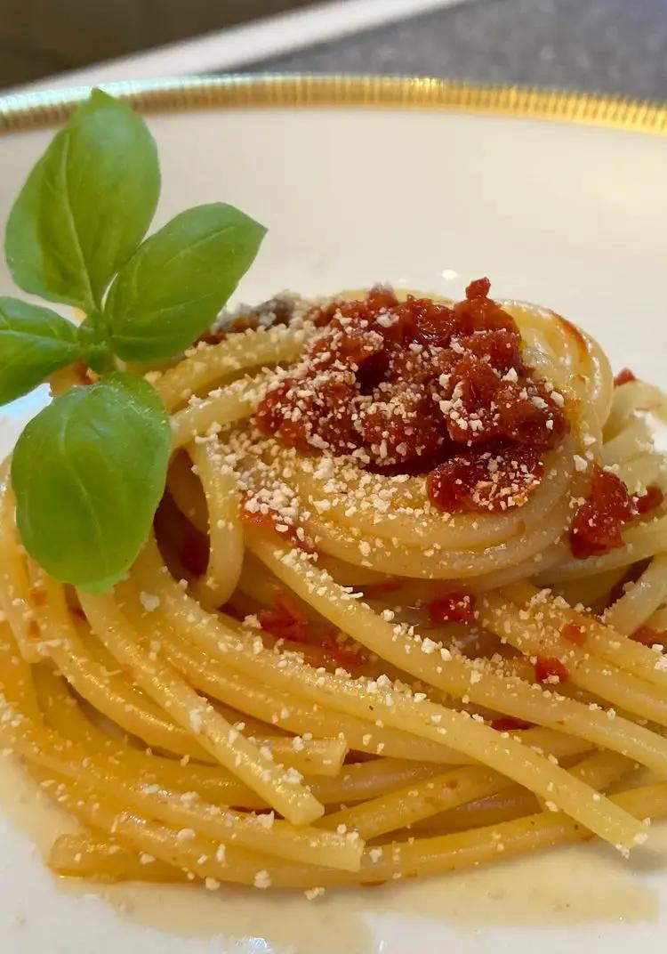 Ricetta 🍝 Spaghetti al pomodoro secco (il capuliato siciliano) di andrea_granvi