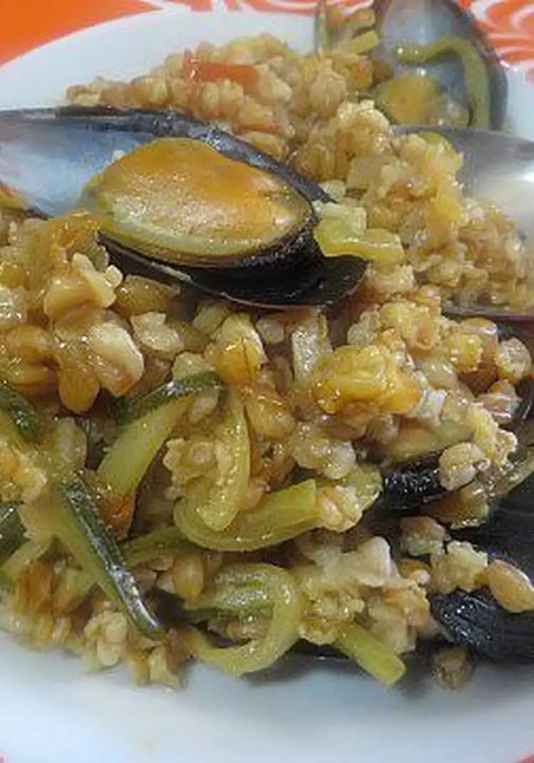 Ricetta Enkir cozze e zucchine di ricettegustose.it