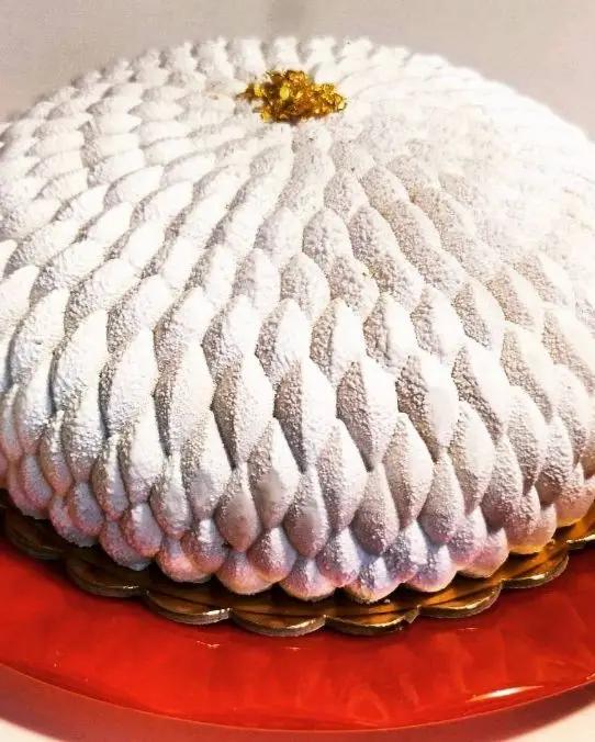 Ricetta Torta moderna
Inserti di gelee al caffè papaya e passion fruit Cremoso vaniglia di marco134
