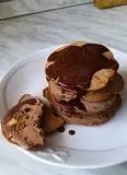 Immagine del passaggio 7 della ricetta Pancakes cacao, mele e cannella🍎