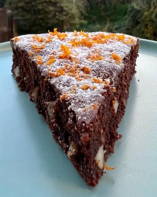 Ricetta Torta brownie ciocco arancia 🍫🍊 di ninnalemon