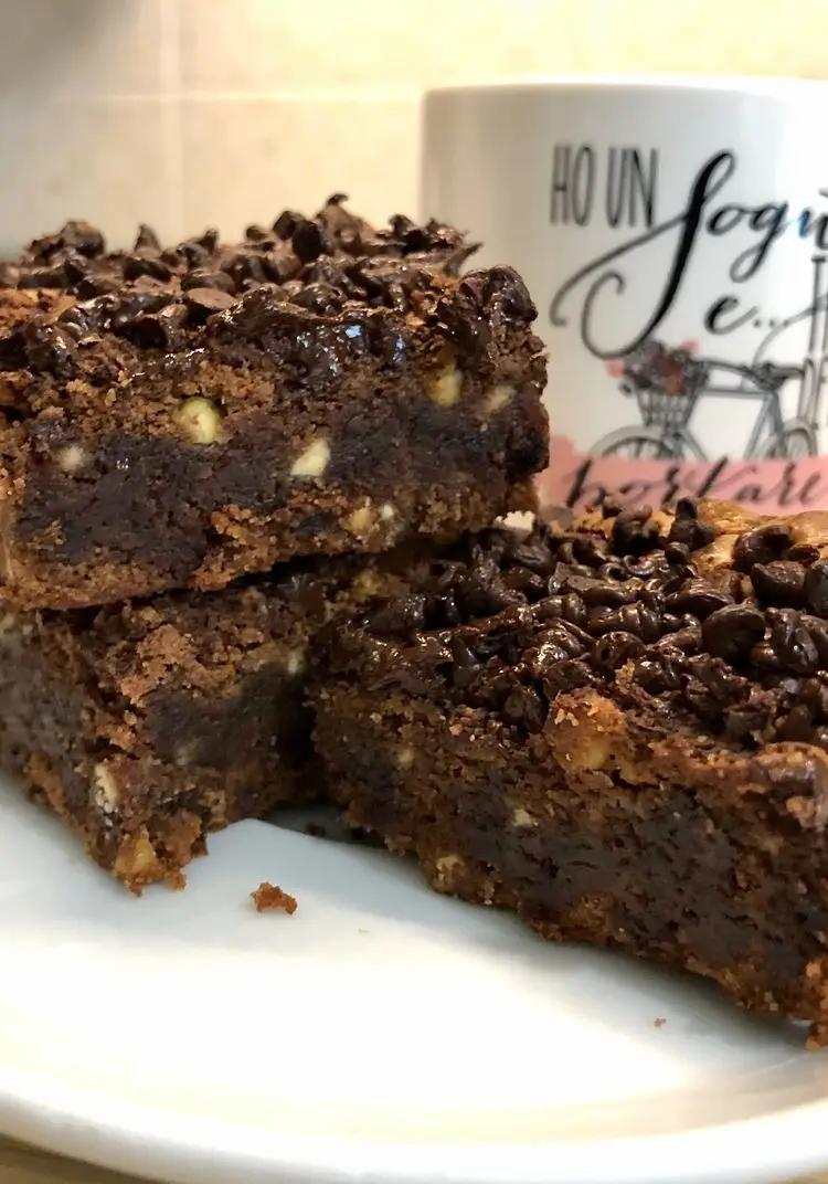 Ricetta Brownies senza glutine ai tre cioccolati 🍫 di valentina63