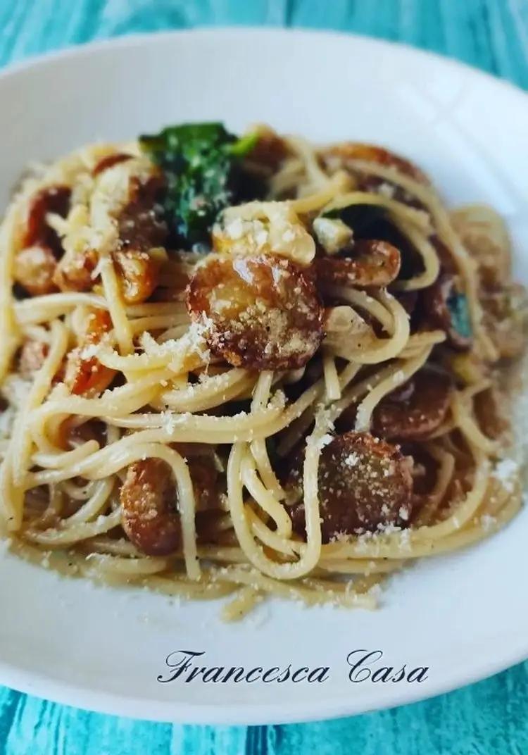 Ricetta Spaghetti con le zucchine fritte di cucina_di_casa