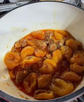 Immagine del passaggio 4 della ricetta Linguine con pomodorini gialli
