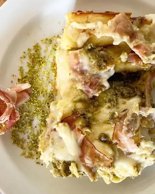 Ricetta Lasagne con pesto, pistacchi e speck di cucinacon_grazia