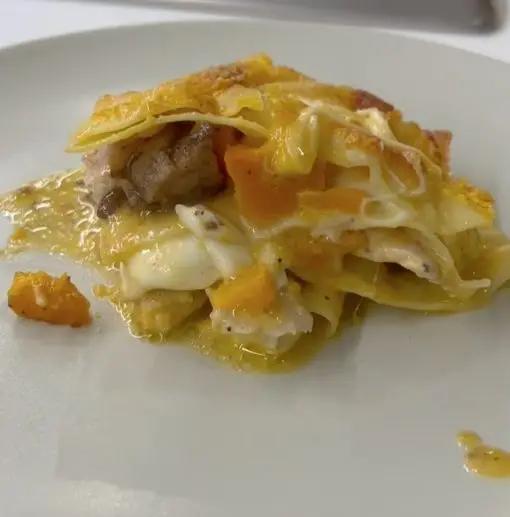 Ricetta Lasagne D’Autunno con Zucca, Funghi e Salsiccia di Pollo di unamicoincucina