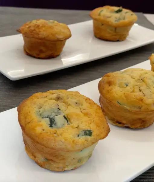 Ricetta Muffin salati con Prosciutto e Zucchine di unamicoincucina
