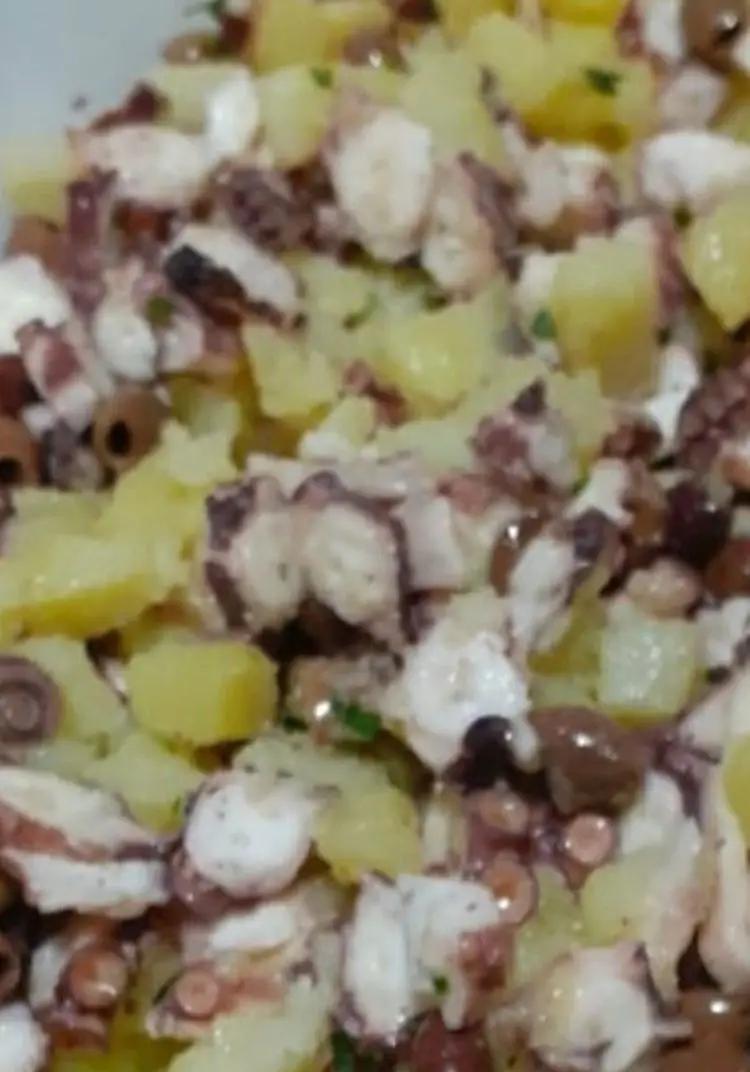 Ricetta Insalata tiepida di Polpo patate e olive taggiasche di vania_chef
