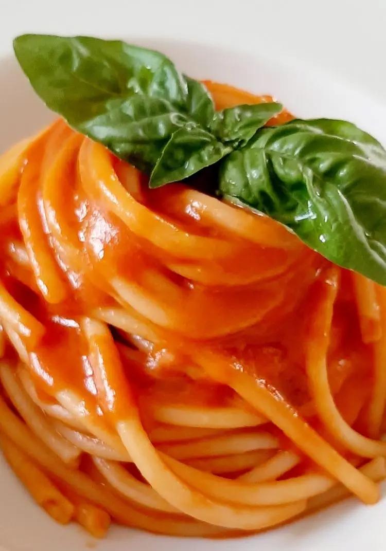 Ricetta Spaghetti risottati  con crema di pomodorini di lacucinadiflora